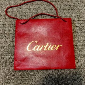 Cartier paper bags